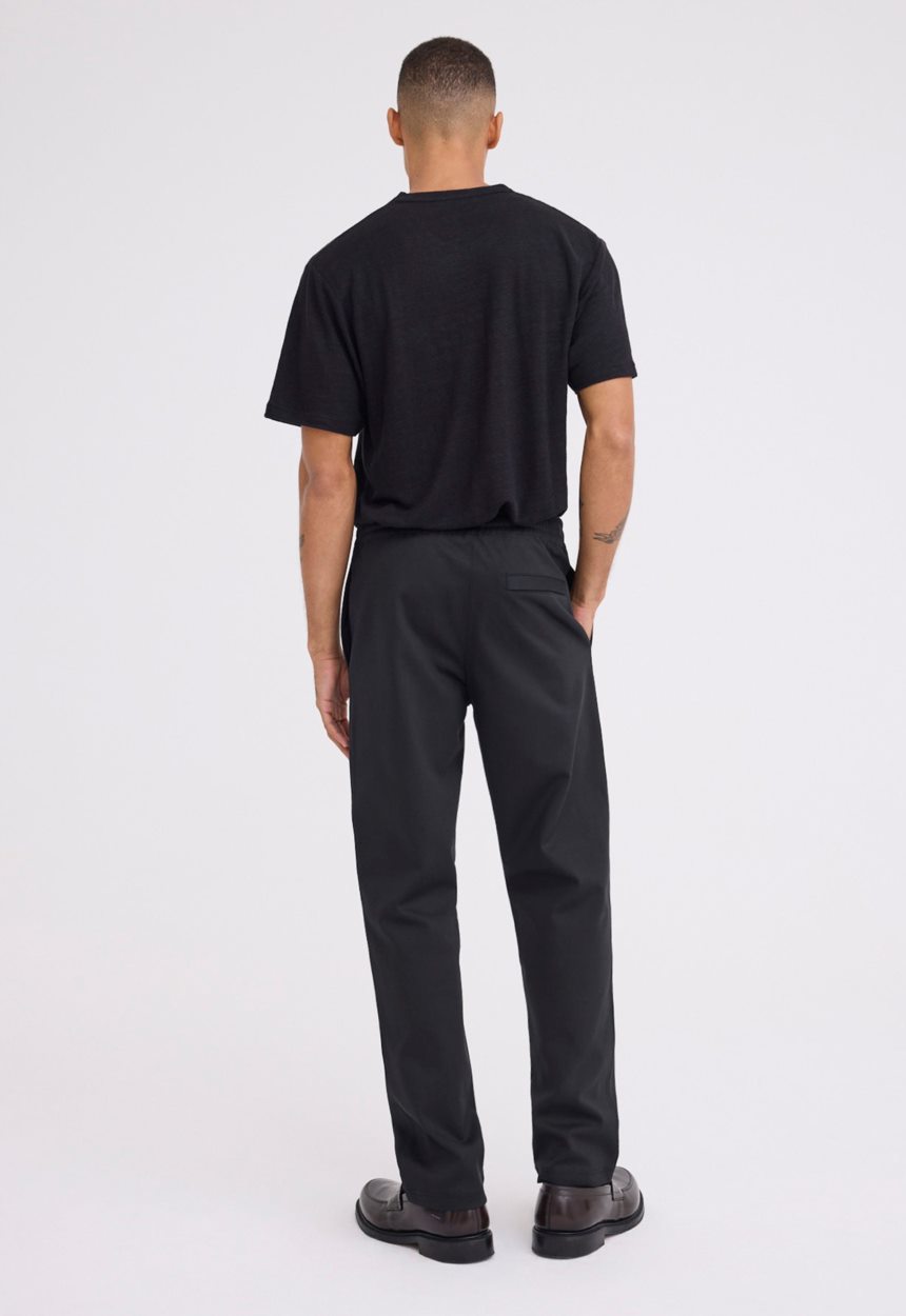 Jac + Jack Iri Italian Cotton Pant - Black